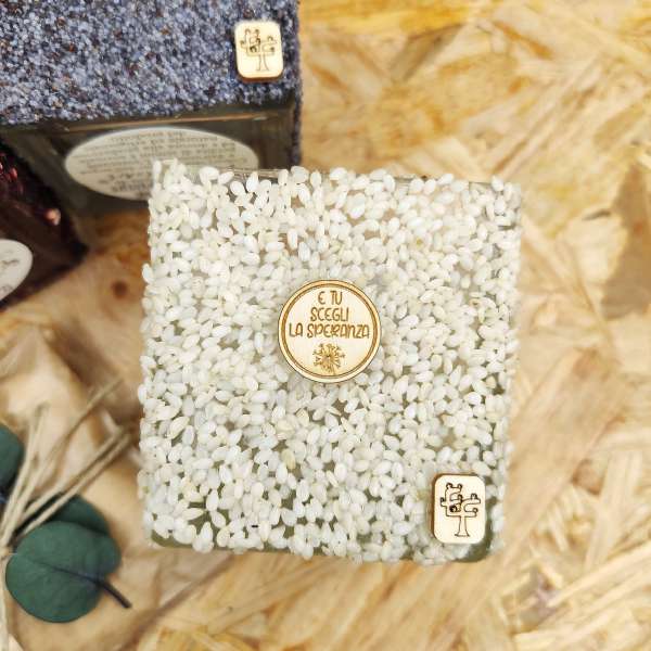 ecolanterna portacandela regalo artigianale sostenibile